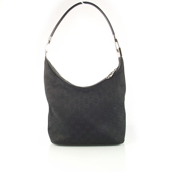 Gucci Monogram Shoulder Bag Hobo GG 1 of 10