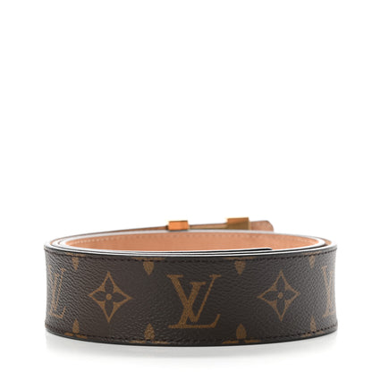 Louis Vuitton Monogram 40mm LV Initiales Belt 95 38 2 of 8