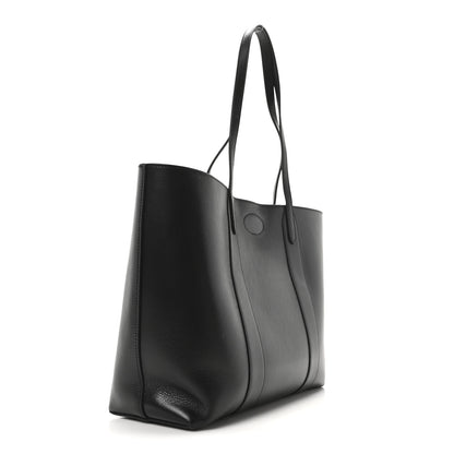 Mulberry High Shine Grain Bayswater Tote Black 3 of 9