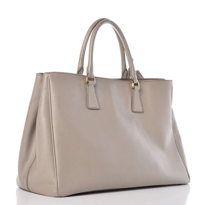 Prada Saffiano Lux Large Tote Argilla 3 of 16