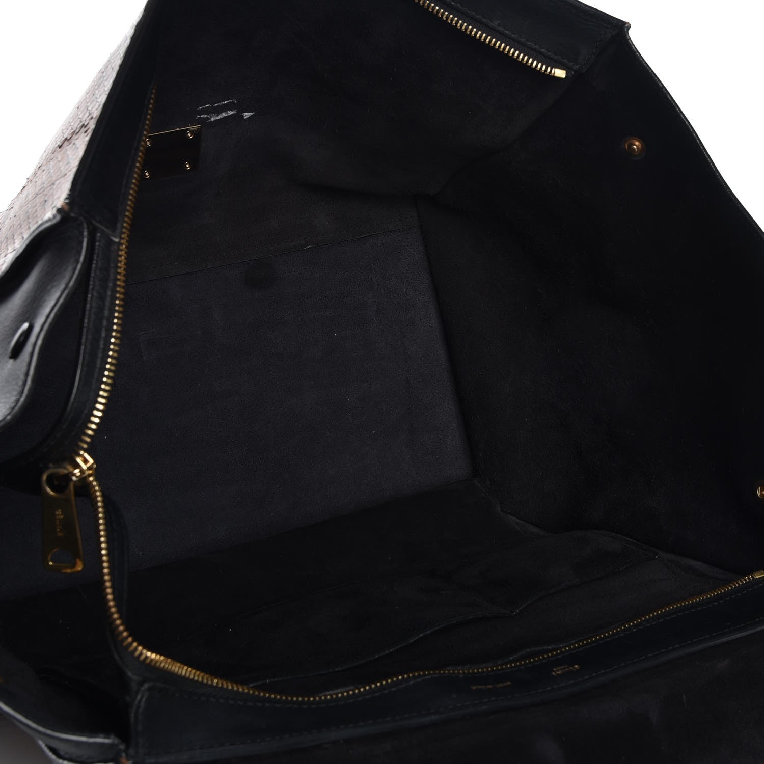 Celine Python Calfskin Large Trapeze 5 of 8
