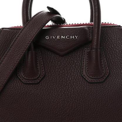 Givenchy Sugar Goatskin Mini Antigona Oxblood 8 of 11