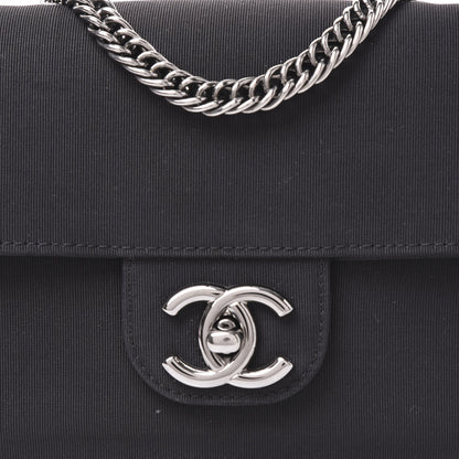Chanel Grosgrain Mini Square Flap Bijoux Chain Black 9 of 9