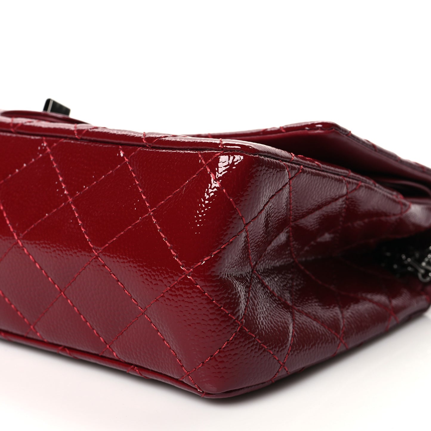 Patent Caviar Quilted 2.55 Reissue 226 Flap Burgundy