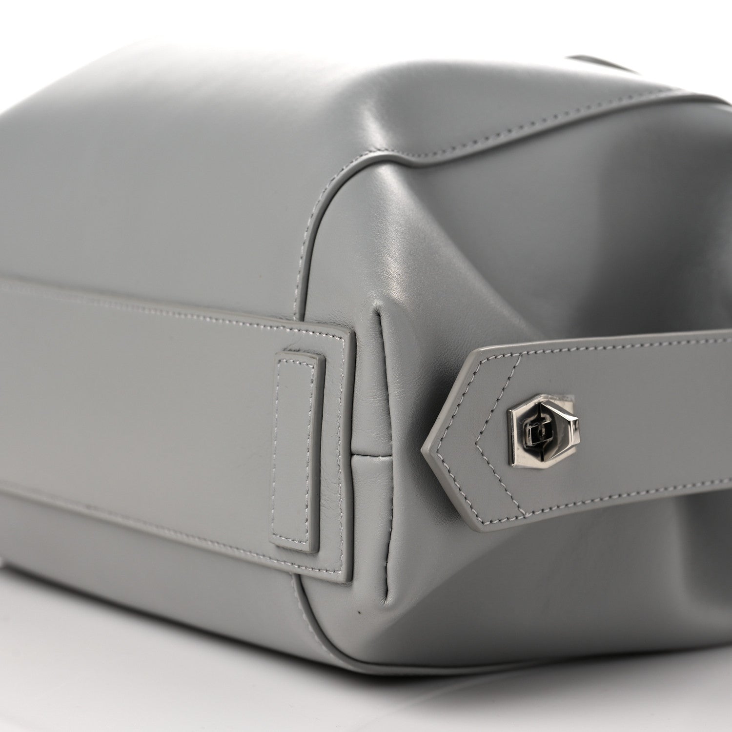 Givenchy Smooth Calfskin Small Soft Antigona Cloud Grey 9 of 9