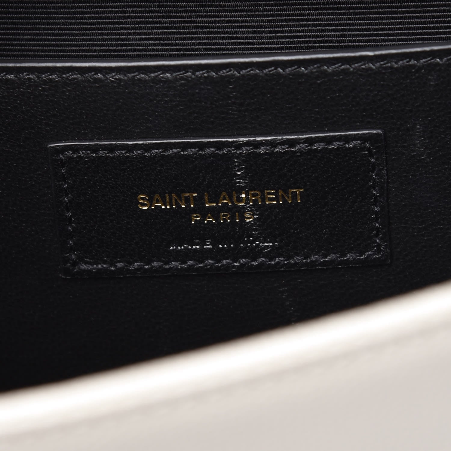 Saint Laurent Grain De Poudre Medium Classic Monogram Kate Satchel Porcellana 8 of 9