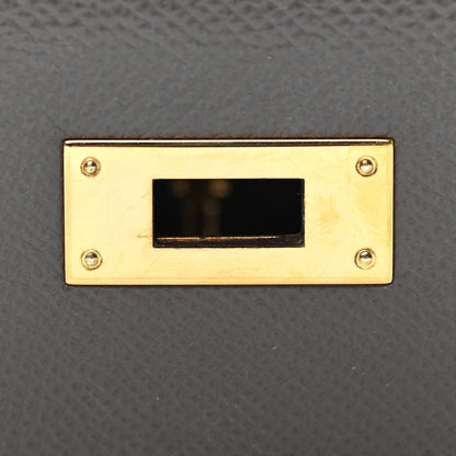 Hermes Epsom Kelly Sellier 28 Etain 23 of 39