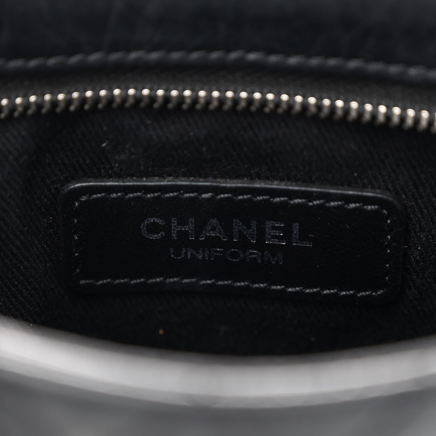 Chanel Aged Calfskin Quilted Crossbody Bag Black 6 of 9