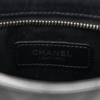 Chanel Aged Calfskin Quilted Crossbody Bag Black 6 of 9