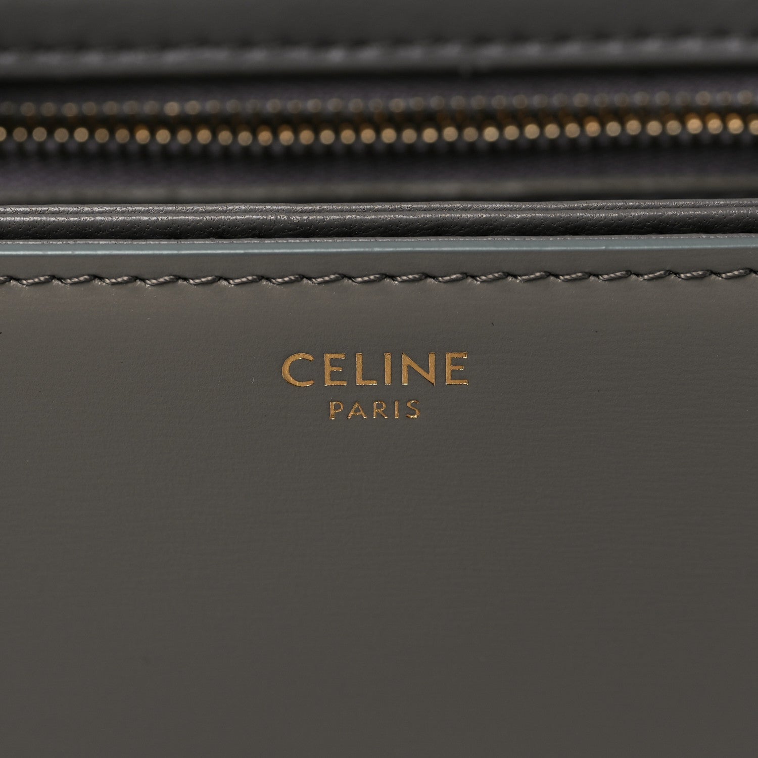 Celine Shiny Calfskin Teen Triomphe Pebble 5 of 8