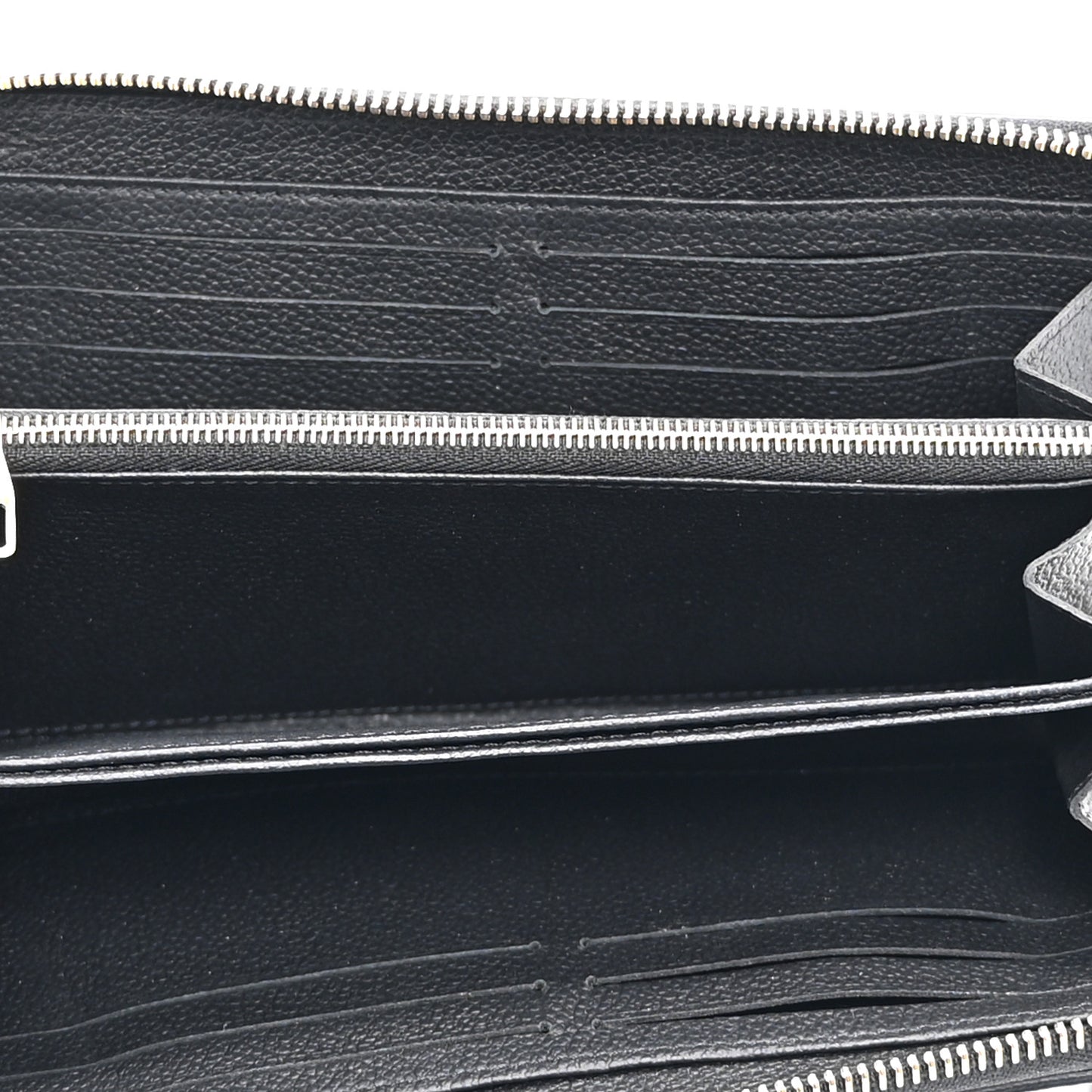 Empreinte Monogram Giant Zippy Wallet Black Beige