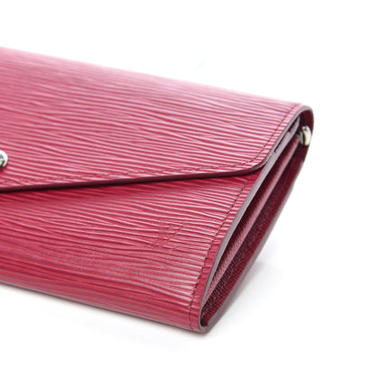 Louis Vuitton Epi Sarah Wallet NM Fuchsia 6 of 9