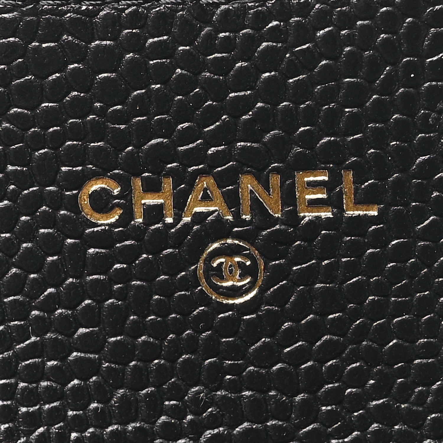 Chanel Caviar Quilted Flap Card Holder Wallet Black 7 of 9