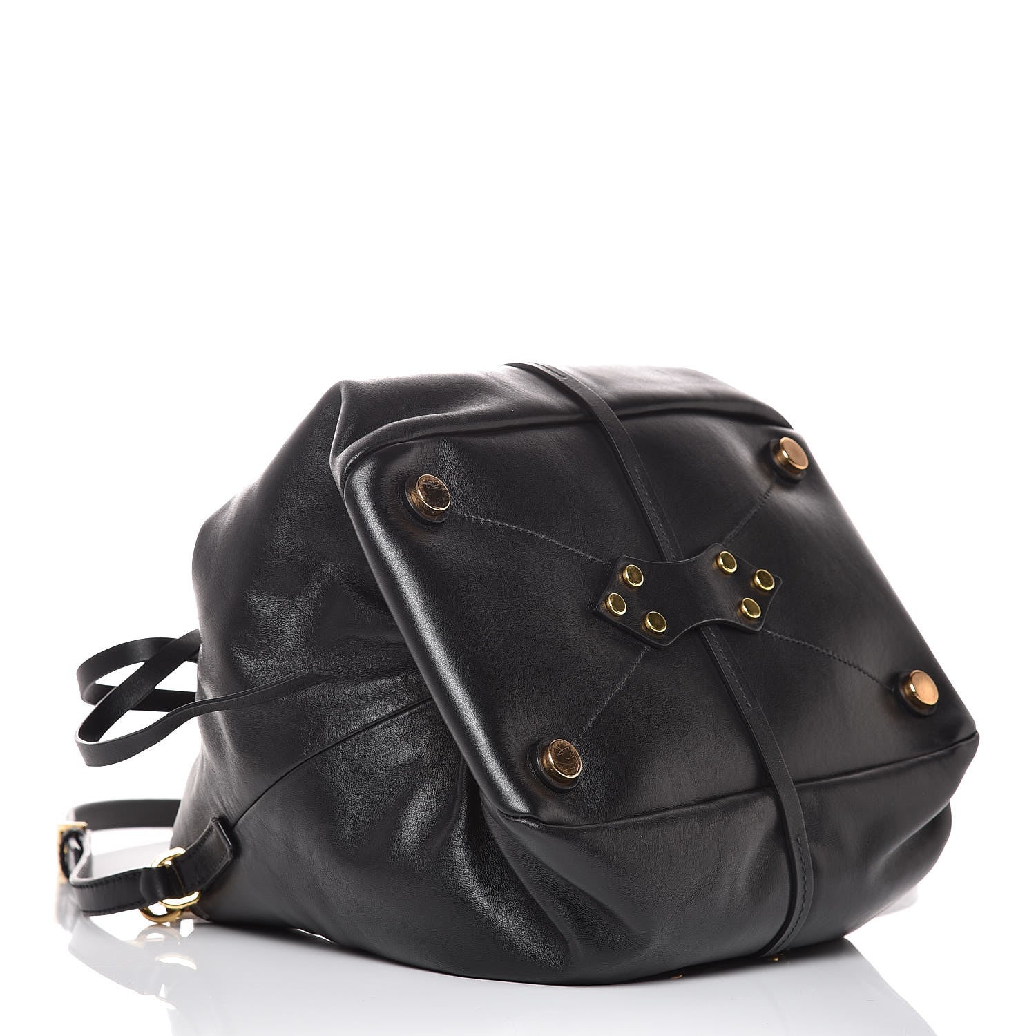 Miu Miu Nappa Bucket Bag Black 4 of 7