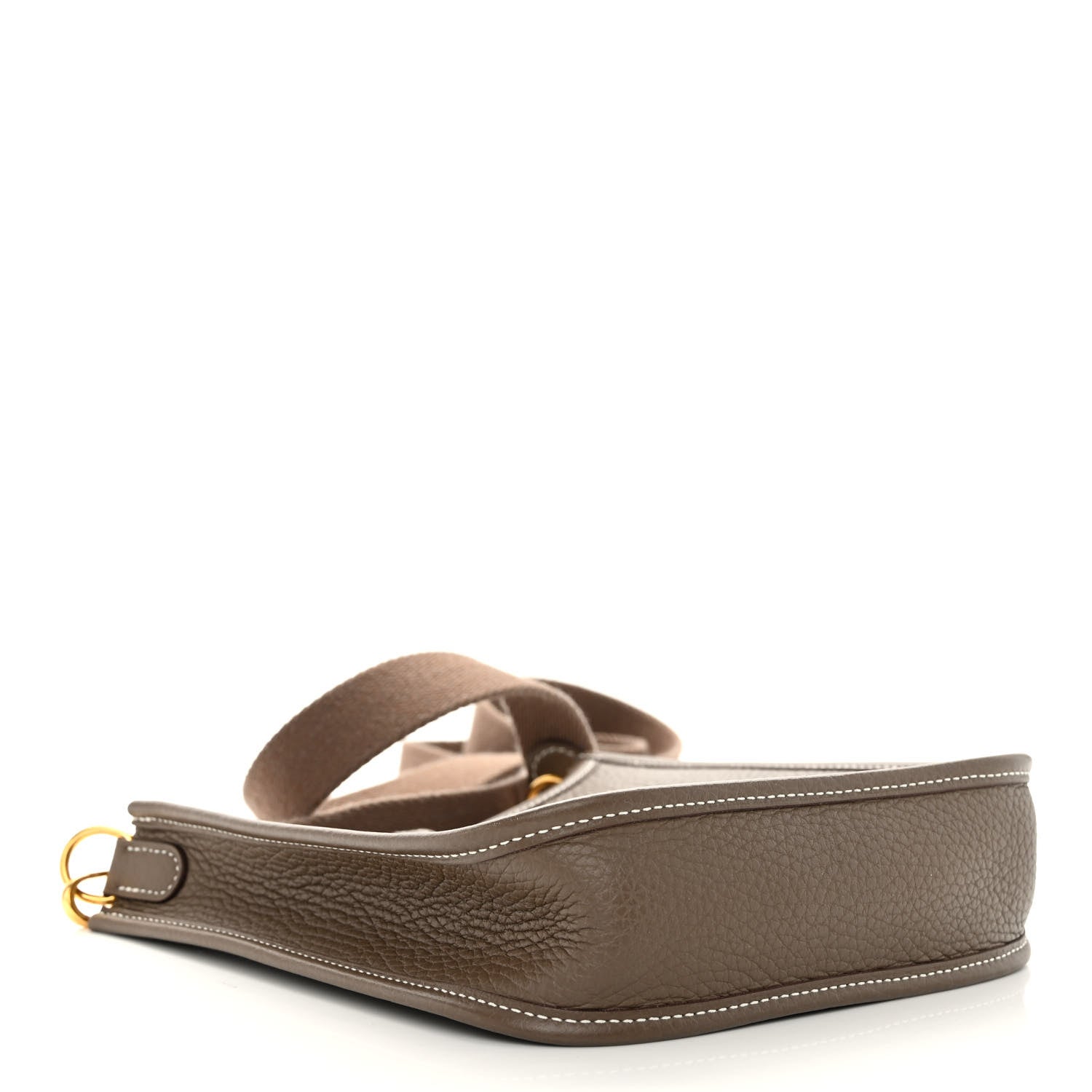 Hermes Taurillon Clemence Evelyne TPM Etoupe 4 of 10
