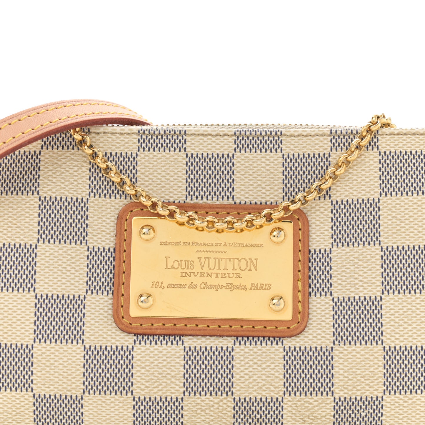 Damier Azur Eva Clutch