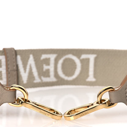 Loewe Calfskin Jacquard Anagram Strap Ecru Natural 5 of 7