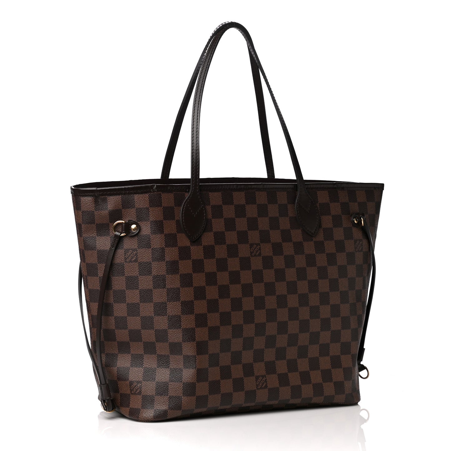Damier Ebene Neo Neverfull MM Rose Ballerine