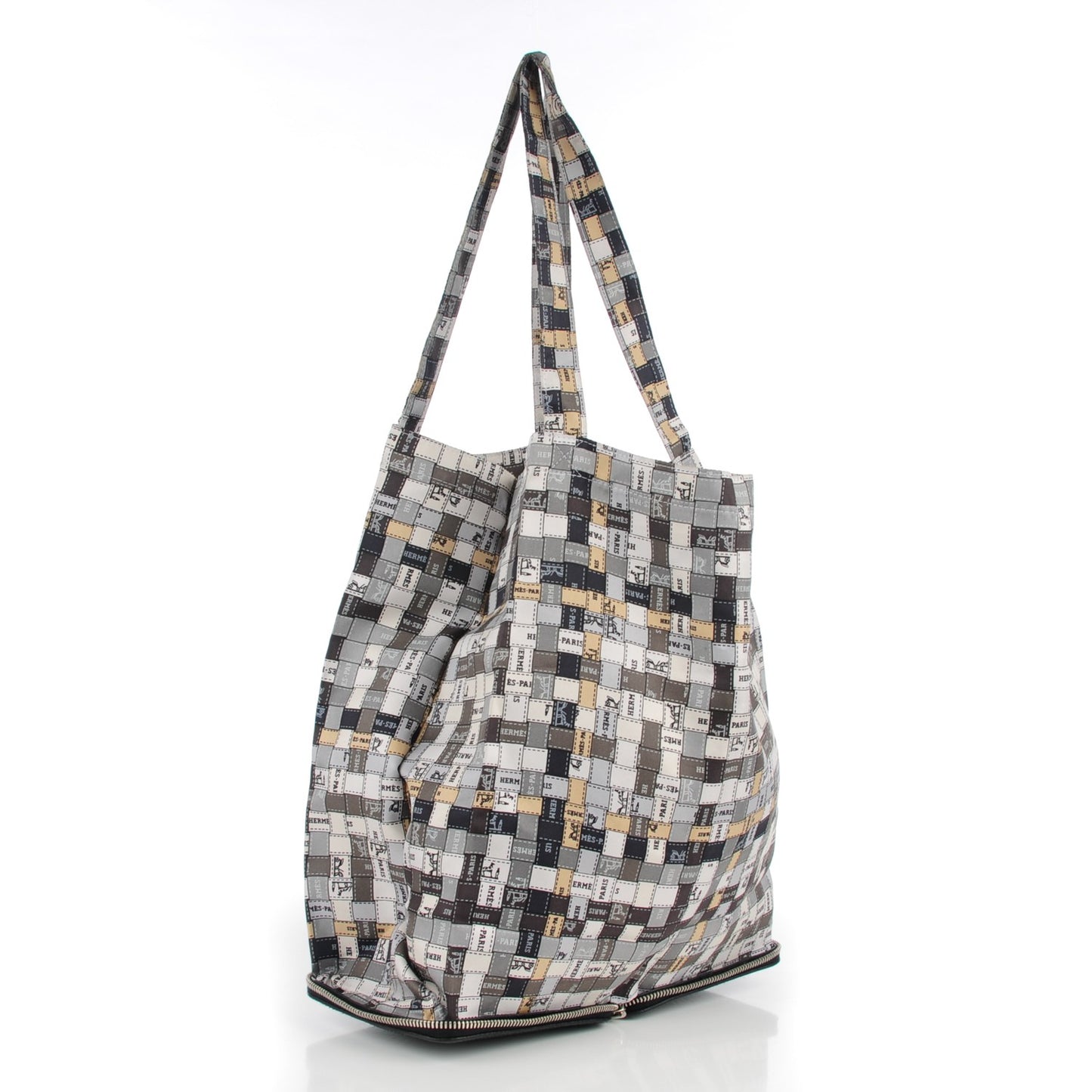 Silky Pop Bolduc Au Carre Shopper Tote Black