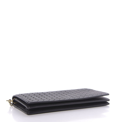 Bottega Veneta Nappa Intrecciato Continental Wallet on Chain Black 4 of 9