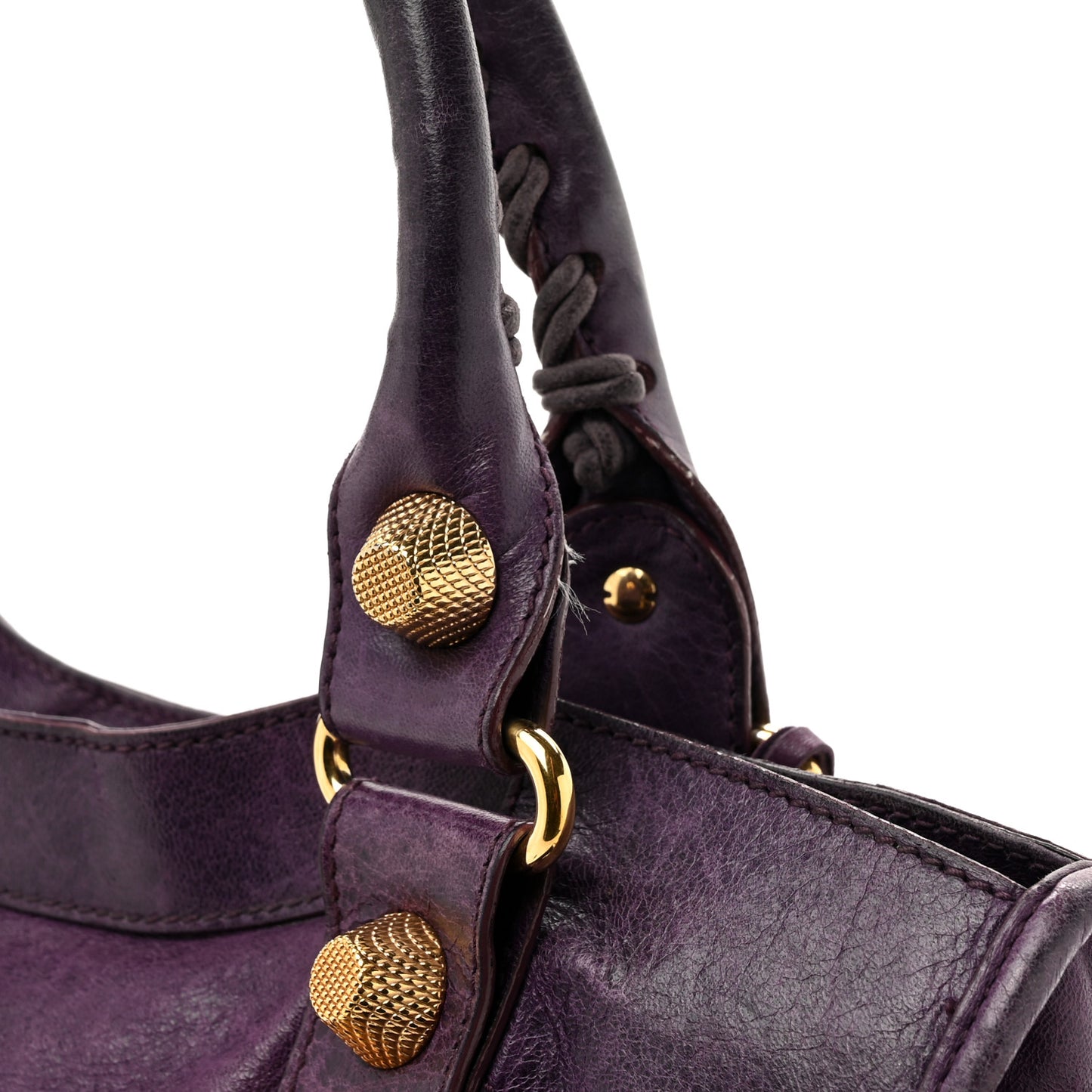 Agneau Giant 21 Gold Hardware City Raisin