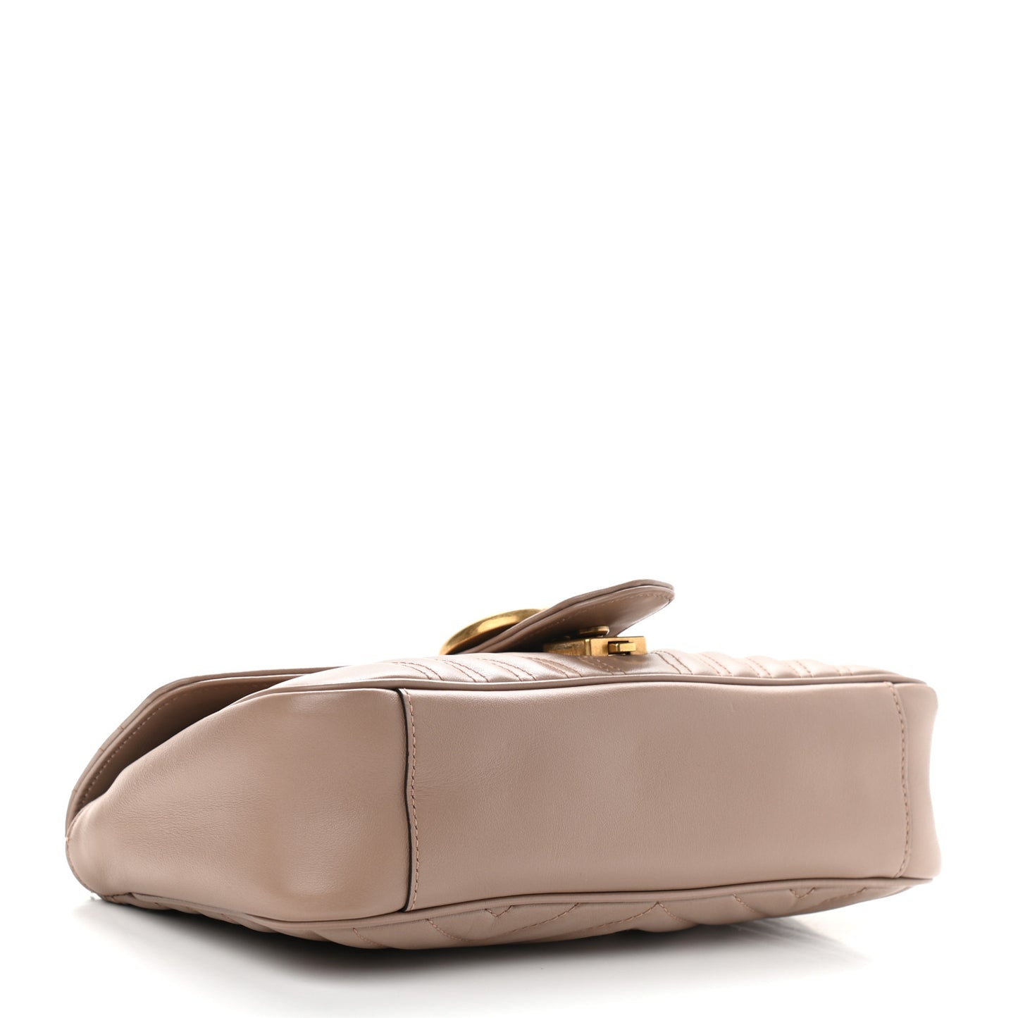 Calfskin Matelasse Small GG Marmont Shoulder Bag Porcelain Rose