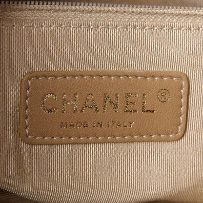 Chanel Calfskin Stitched Medium Retro Chain Tote Black 8 of 12