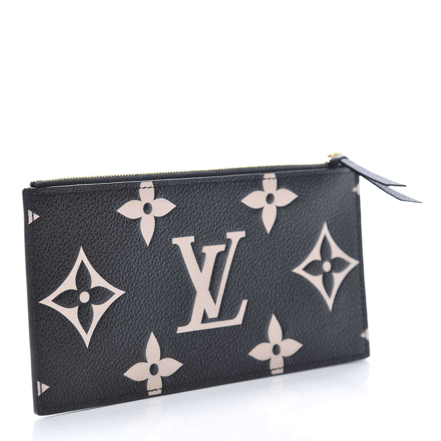 Louis Vuitton Empreinte Monogram Giant Crafty Pochette Felicie Zippered Insert Black 3 of 6