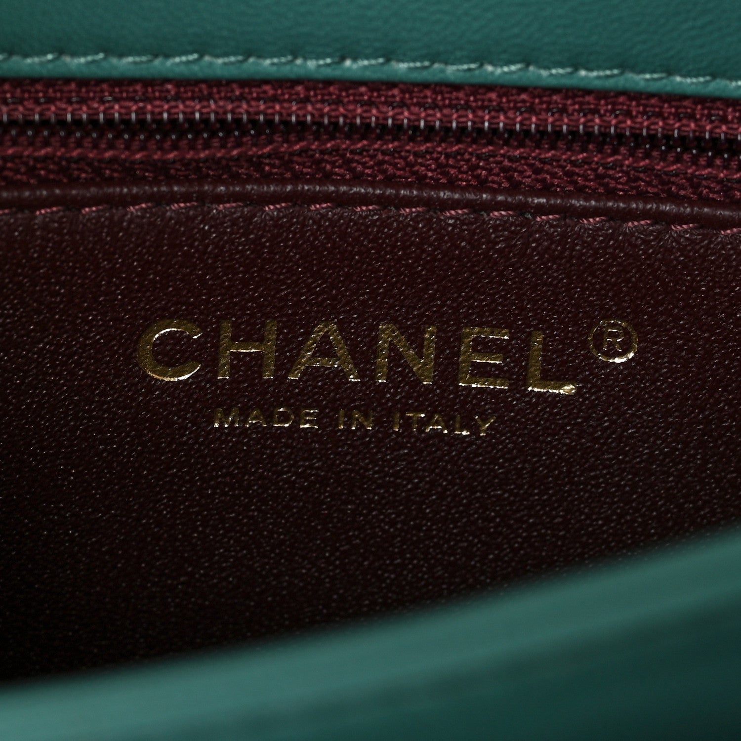 Chanel Lambskin Quilted Small Trendy CC Flap Dual Handle Bag Green 6 of 8
