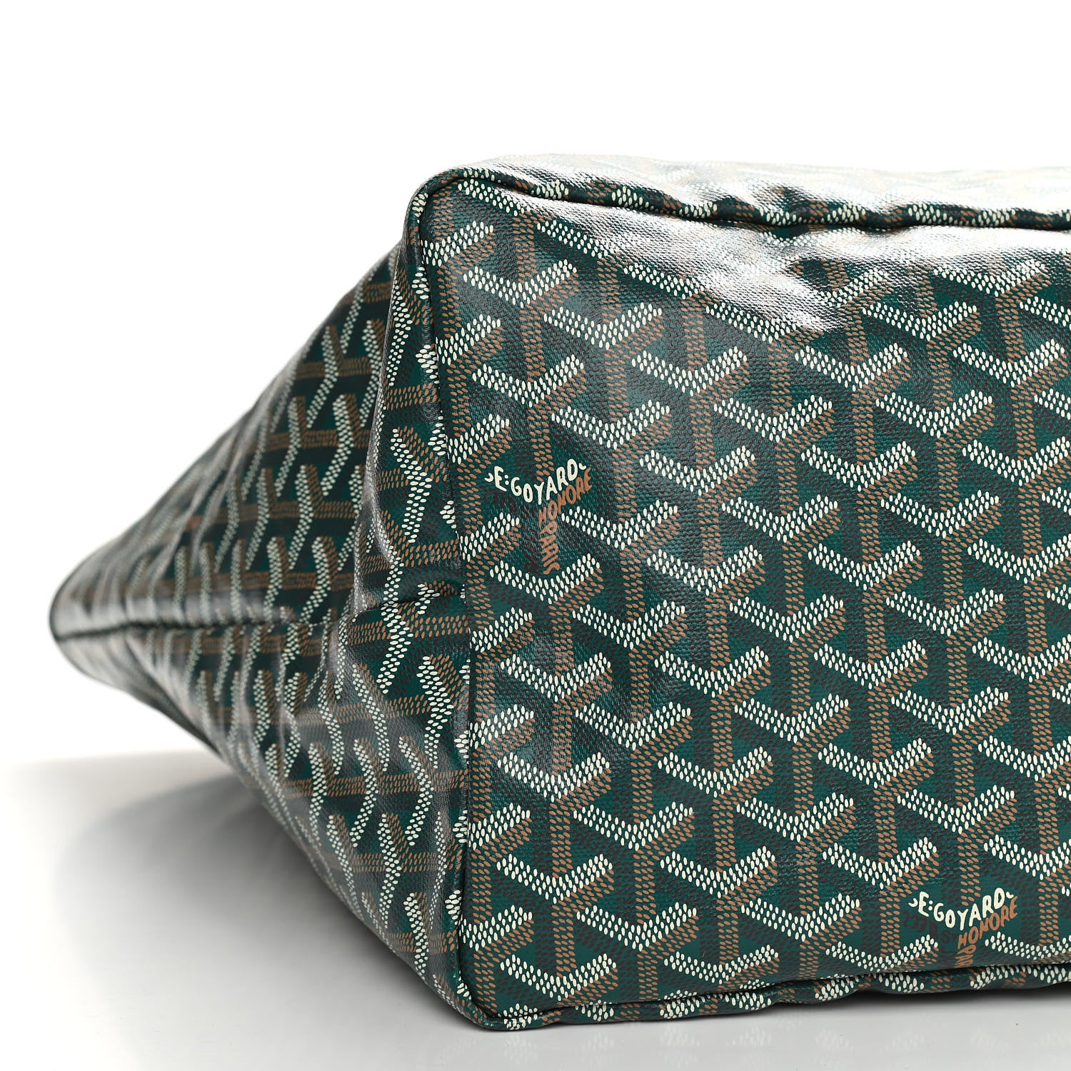 Goyard Goyardine Saint Louis GM Green 8 of 9