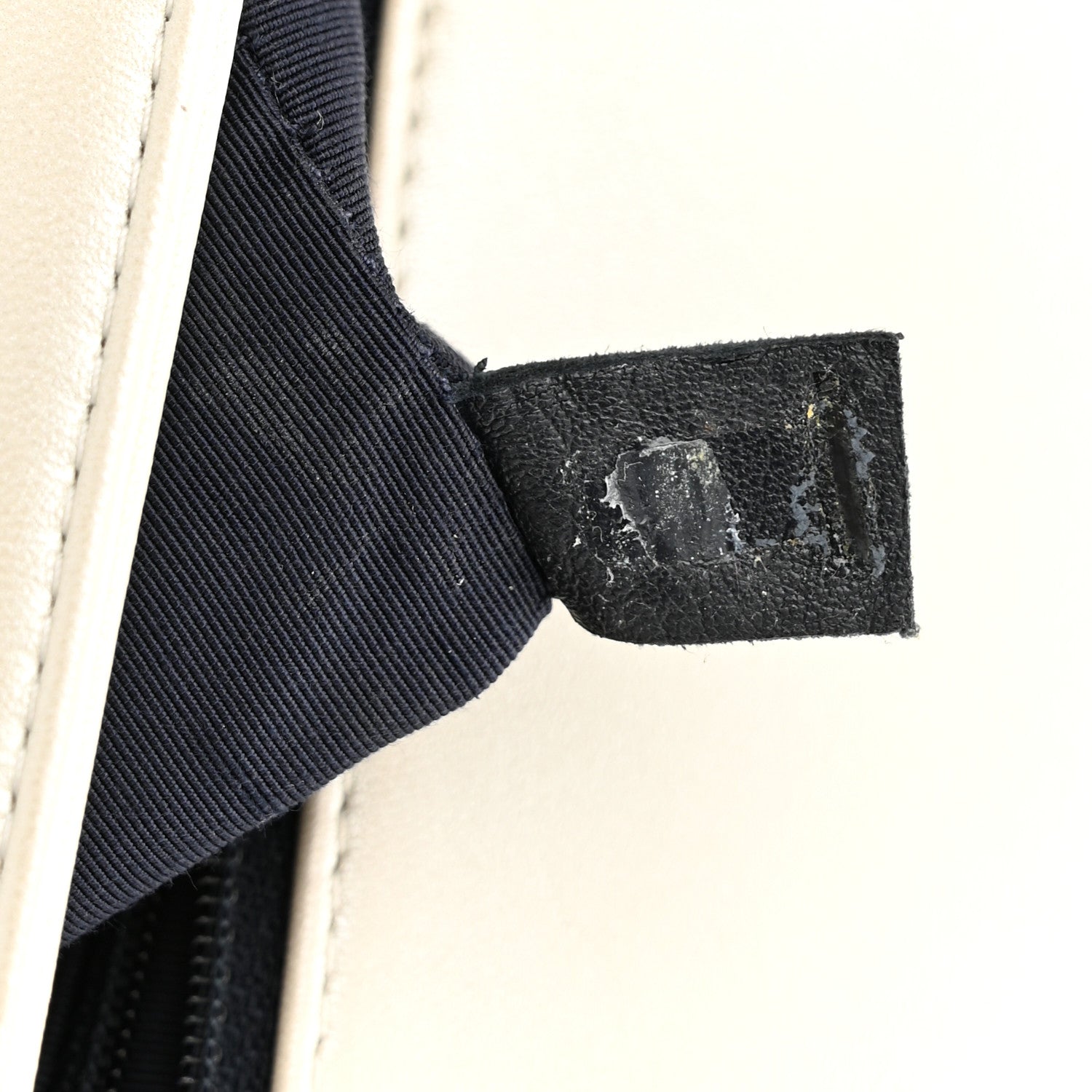 Chanel Lambskin Embossed New Medium Boy Cube Flap White 7 of 11