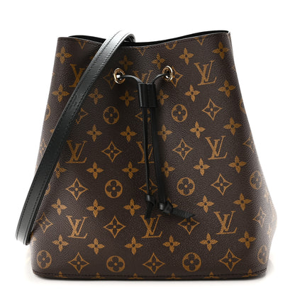 Louis Vuitton Monogram Neonoe MM Black 1 of 9