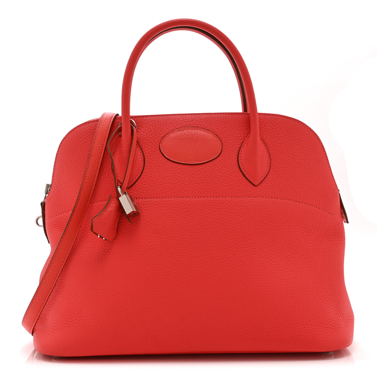 Hermes Taurillon Clemence Bolide 35 Rouge Pivoine 1 of 11