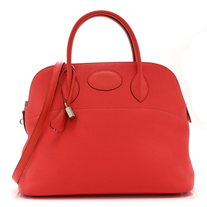 Hermes Taurillon Clemence Bolide 35 Rouge Pivoine 1 of 11