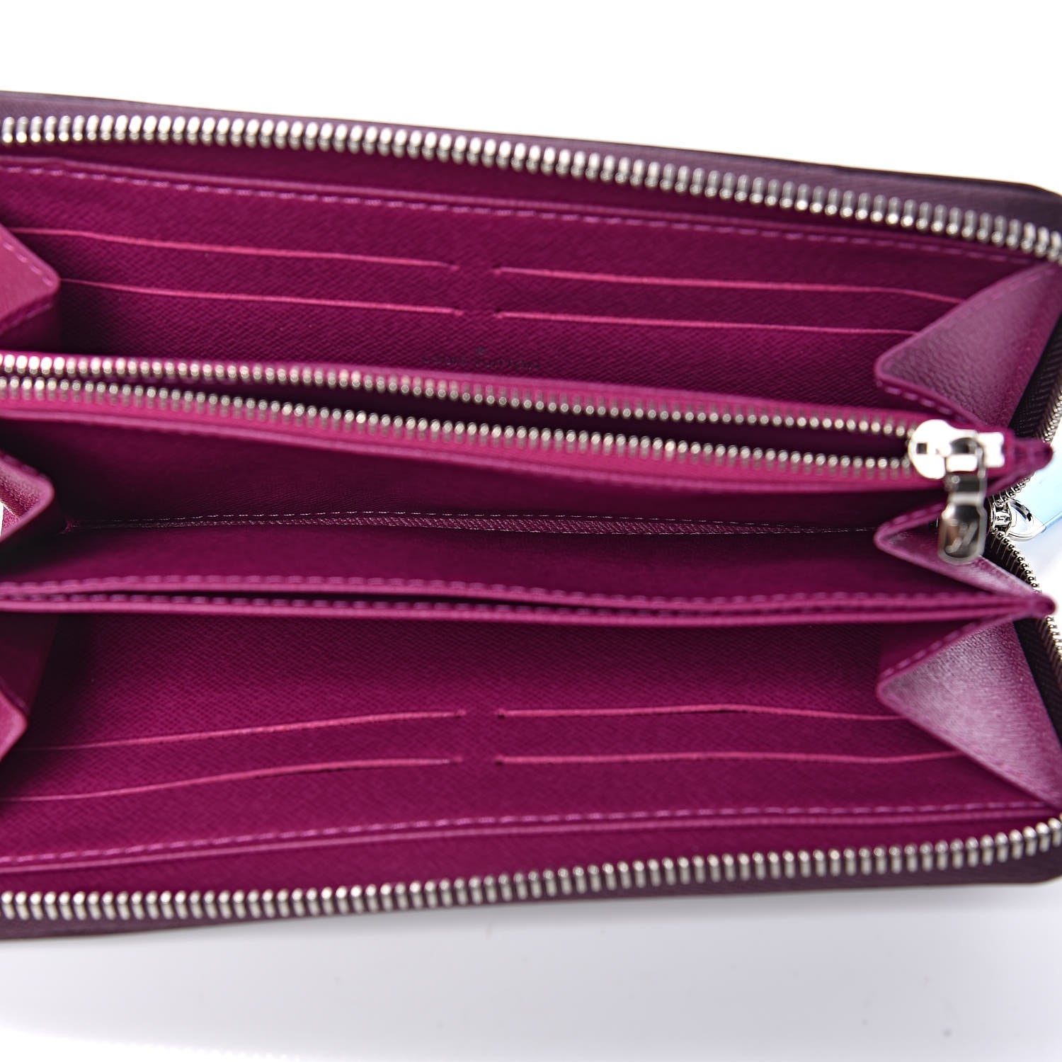 Louis Vuitton Epi Zippy Wallet Cassis 5 of 8