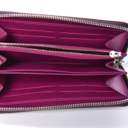 Louis Vuitton Epi Zippy Wallet Cassis 5 of 8
