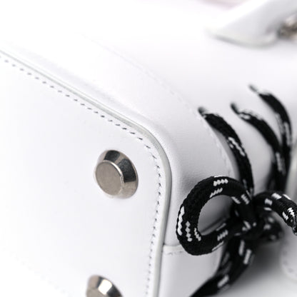 Balenciaga Calfskin Hello Kitty XXS Ville Top Handle Bag White 11 of 17