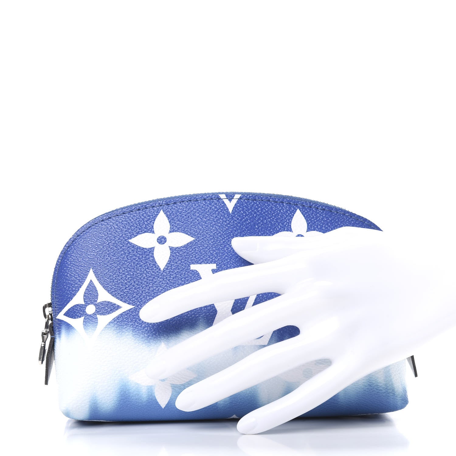 Louis Vuitton Monogram Giant Escale Cosmetic Pouch Blue 2 of 6