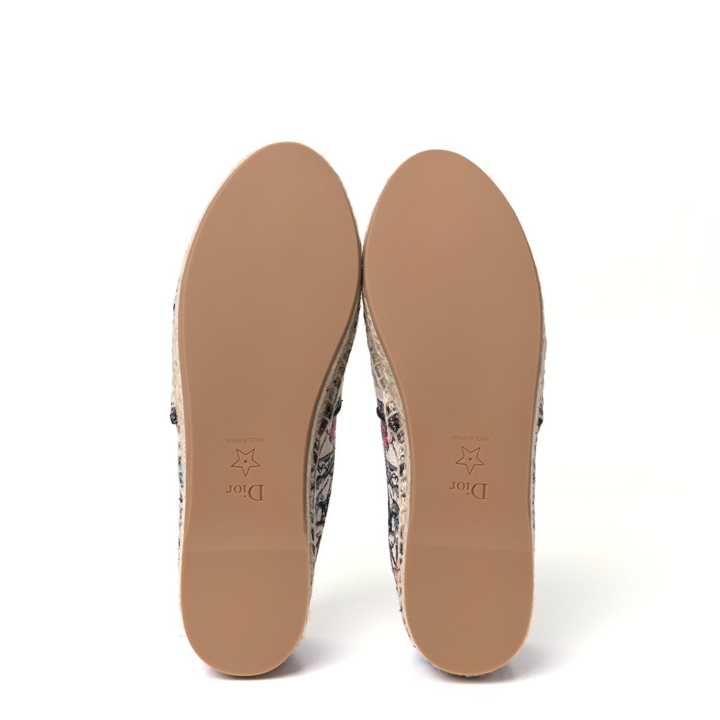 Embroidered Mille Fleurs Granville Espadrille 37.5 Multicolor
