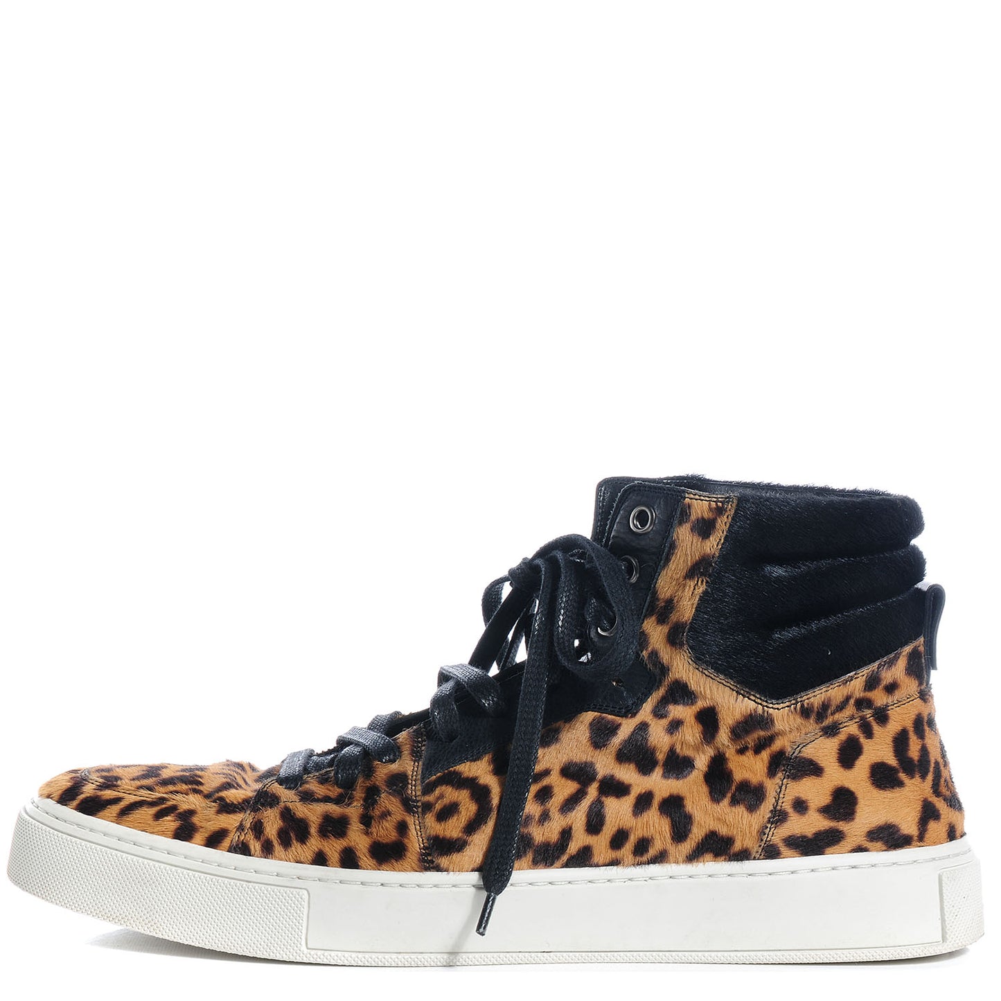 Leopard Print Calf Hair Malibu Sneakers 43