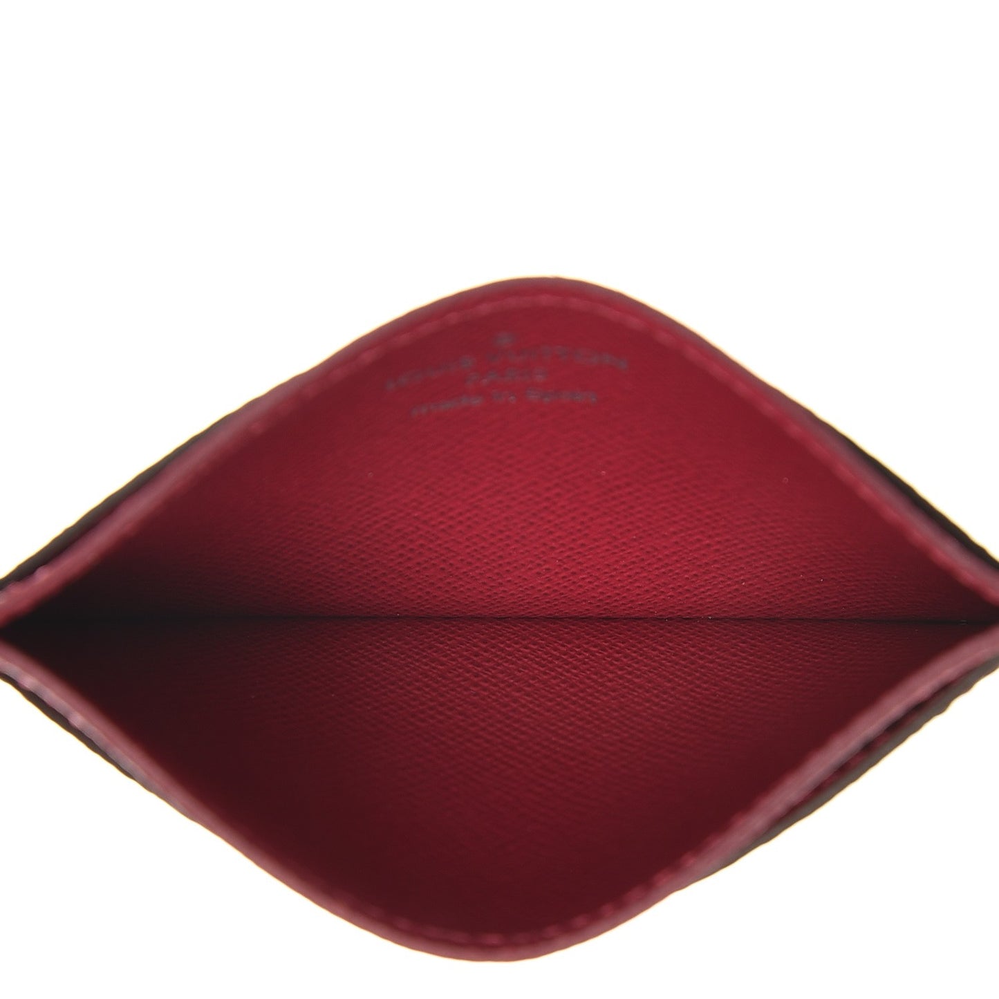 Monogram Card Holder Fuchsia