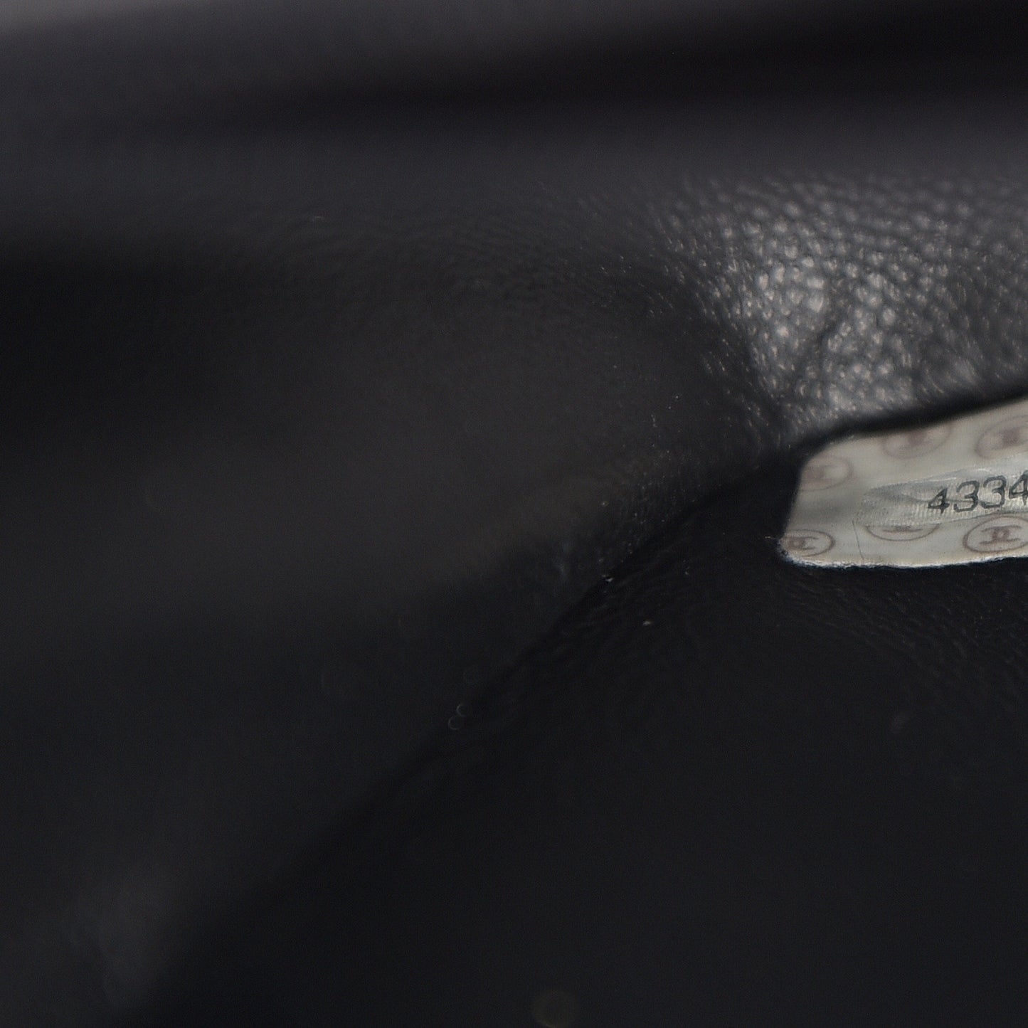 Lambskin Quilted Small Single Flap Black