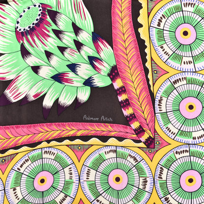 Hermes Silk The Savana Dance Shawl 140 5 of 6