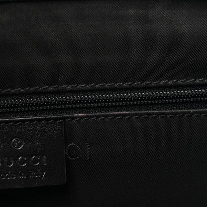 Gucci Monogram Bardot Bag Black Black 12 of 14