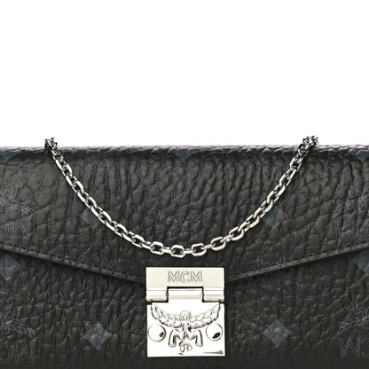MCM Visetos Large Patricia Wallet On Chain Black 7 of 15