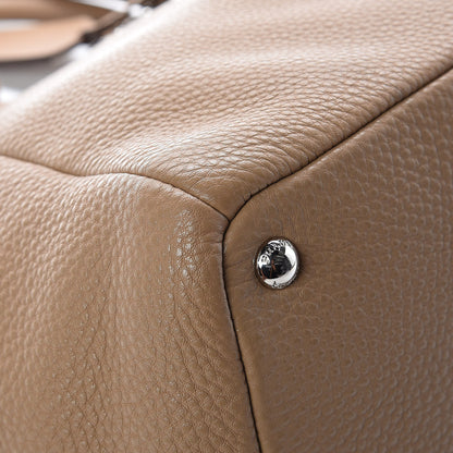 Prada Vitello Daino Tote Sesamo 11 of 13