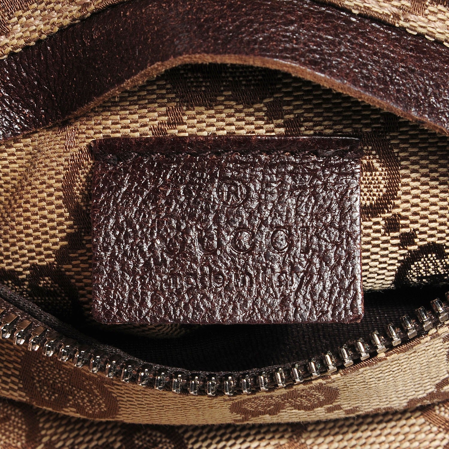 Gucci Monogram Web Belt Bag Dark Brown 6 of 8