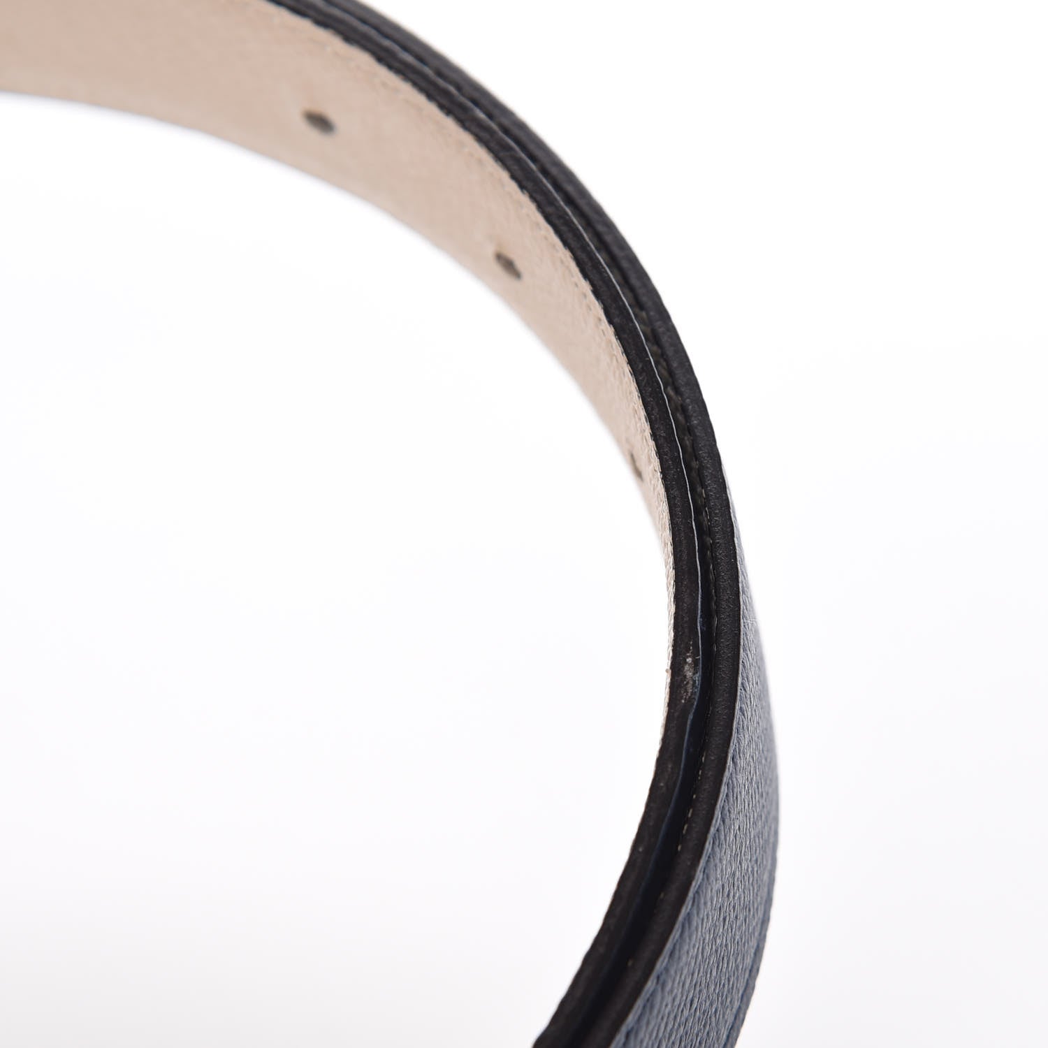 Hermes Epsom 32mm Belt Strap 90 Bleu De Malte Craie 3 of 9