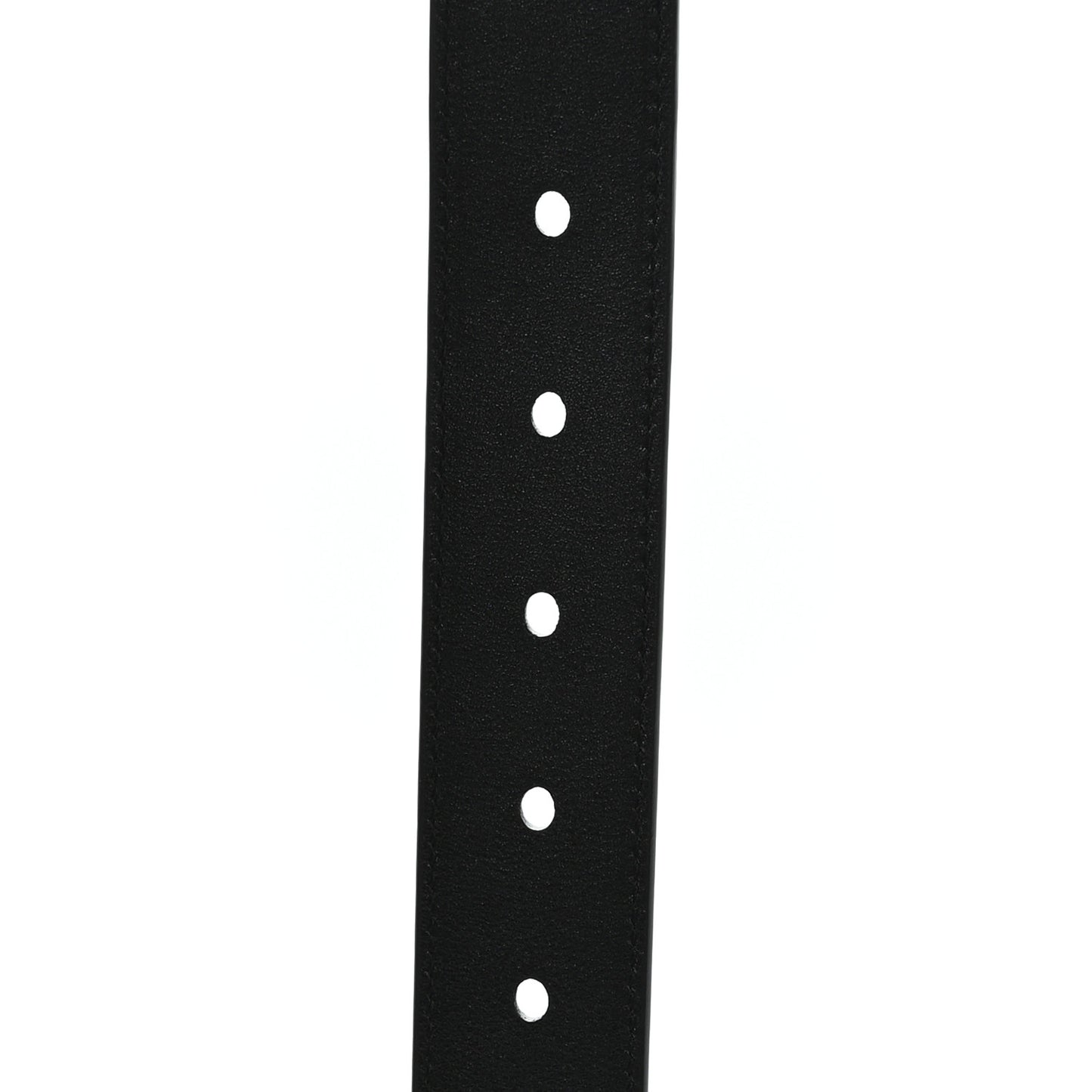 Smooth Calfskin Monogram Square Buckle Belt 65 26 Black