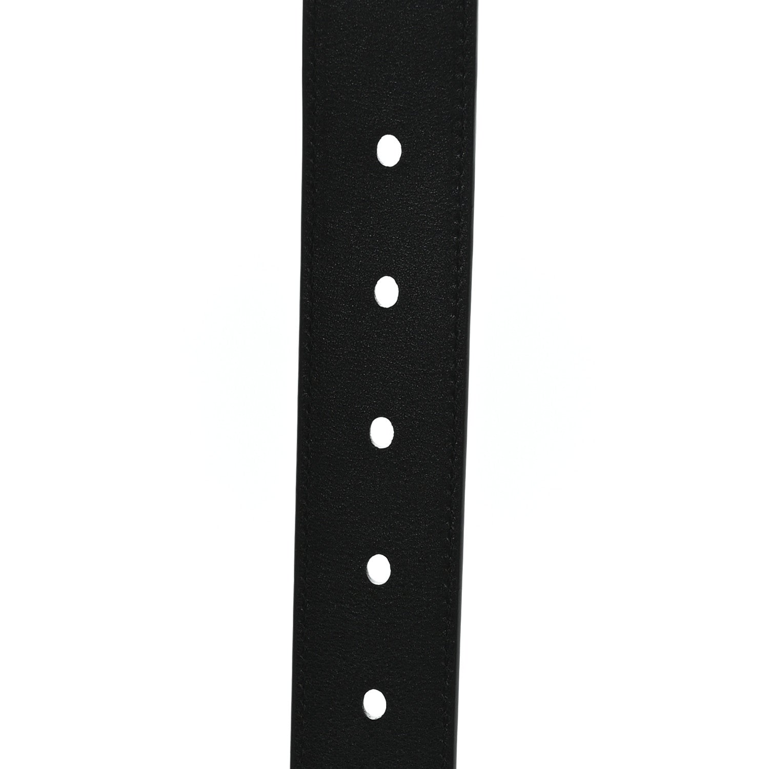 Saint Laurent Smooth Calfskin Monogram Square Buckle Belt 65 26 Black 5 of 5